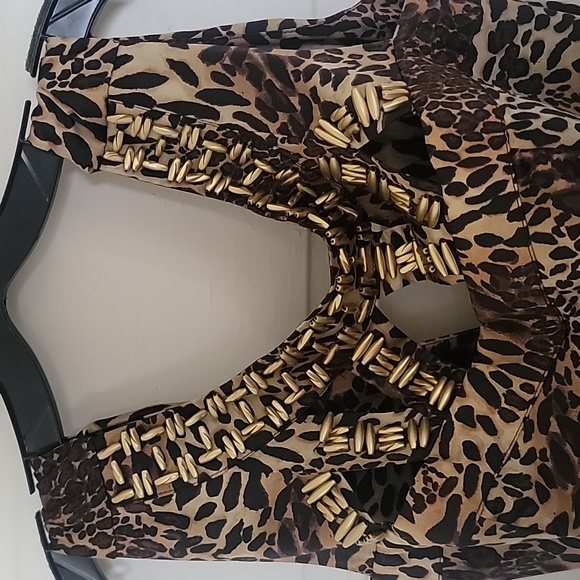 Leopard print bodycon dress - Picture 2 of 2